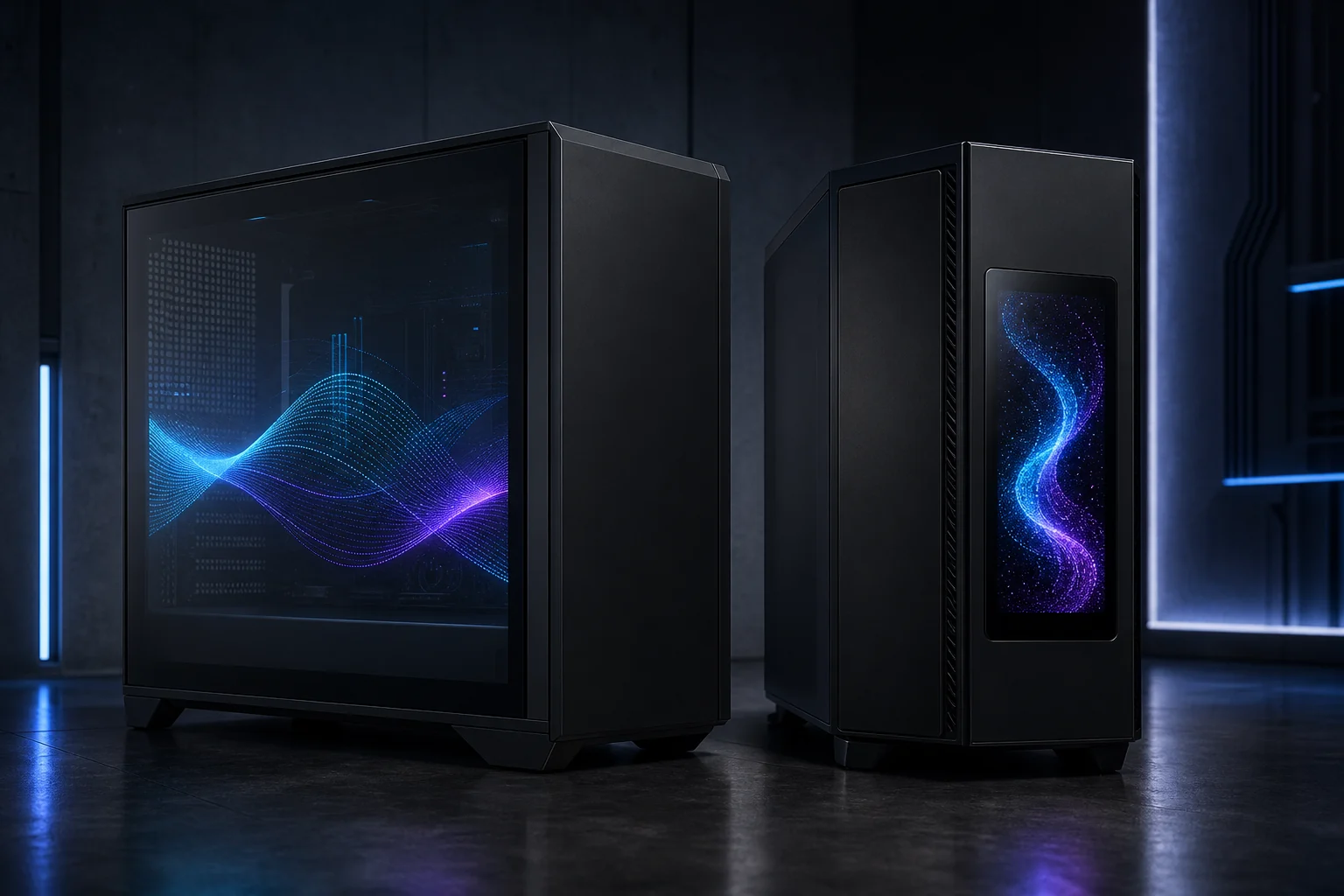 Side Panel vs. Front Panel Holographic Displays